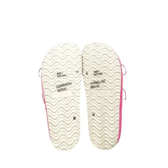 DV Dolce Vita Women's SEETHRU Slide Sandal in Pink - Size 7 NEW - Picture 6 of 7
